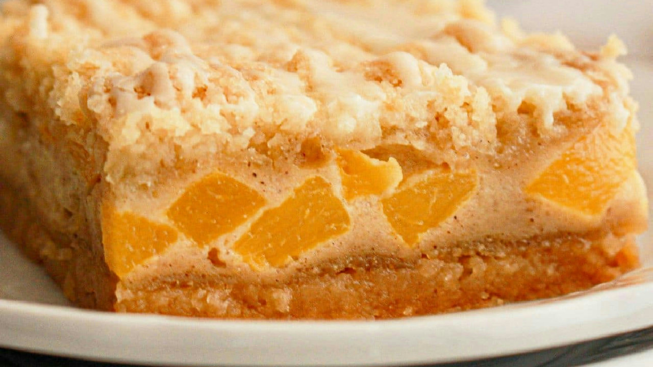 Peach Pie Bars