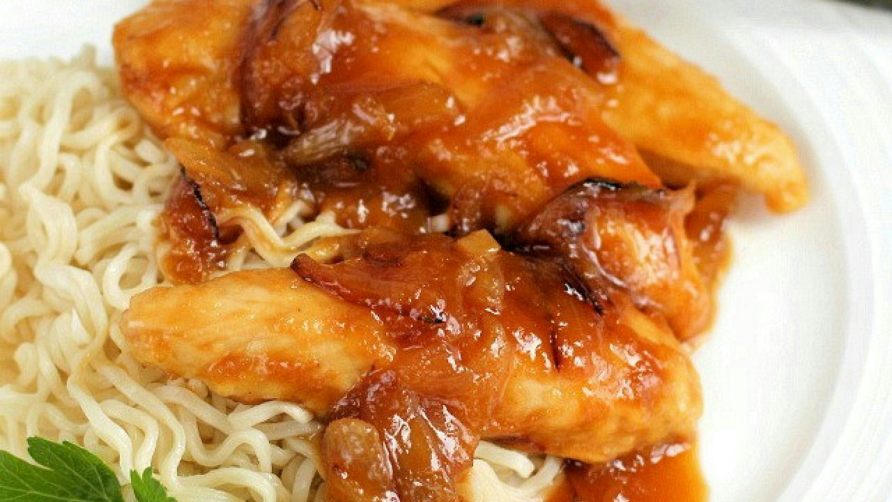 Honey Orange Glazed Chicken Recipe