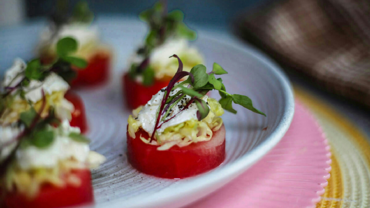 Watermelon Appetizer