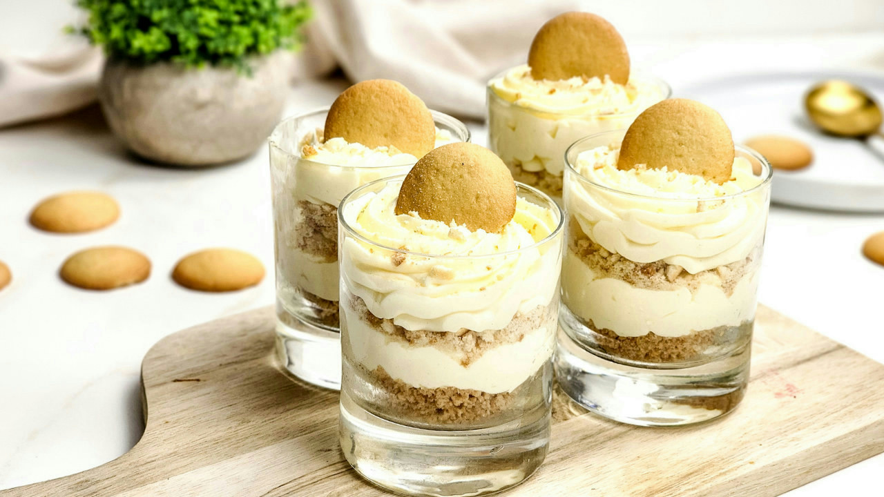 No Bake Vanilla Cheesecake Cups