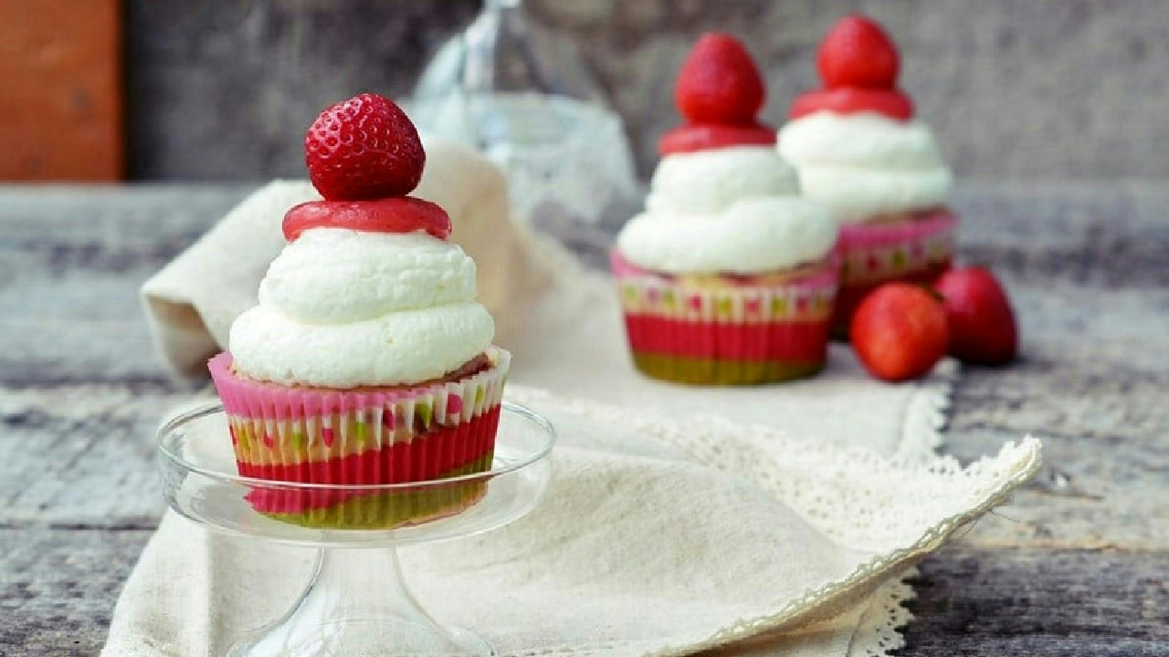 Strawberry Lemon Cupcakes