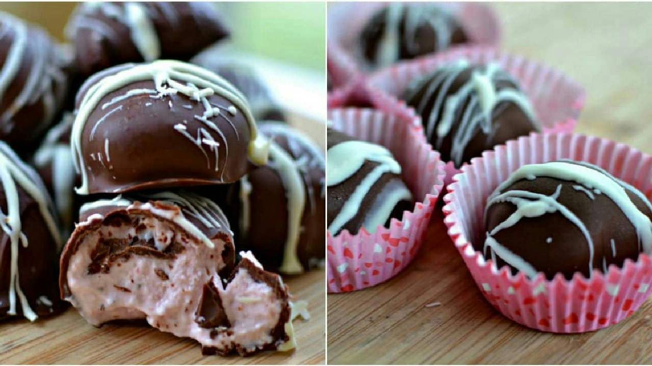 Strawberry Truffles