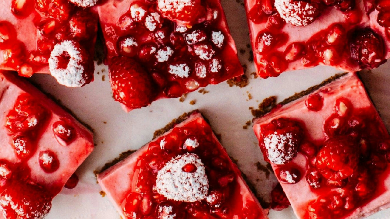 Raspberry Mousse Squares Recipe