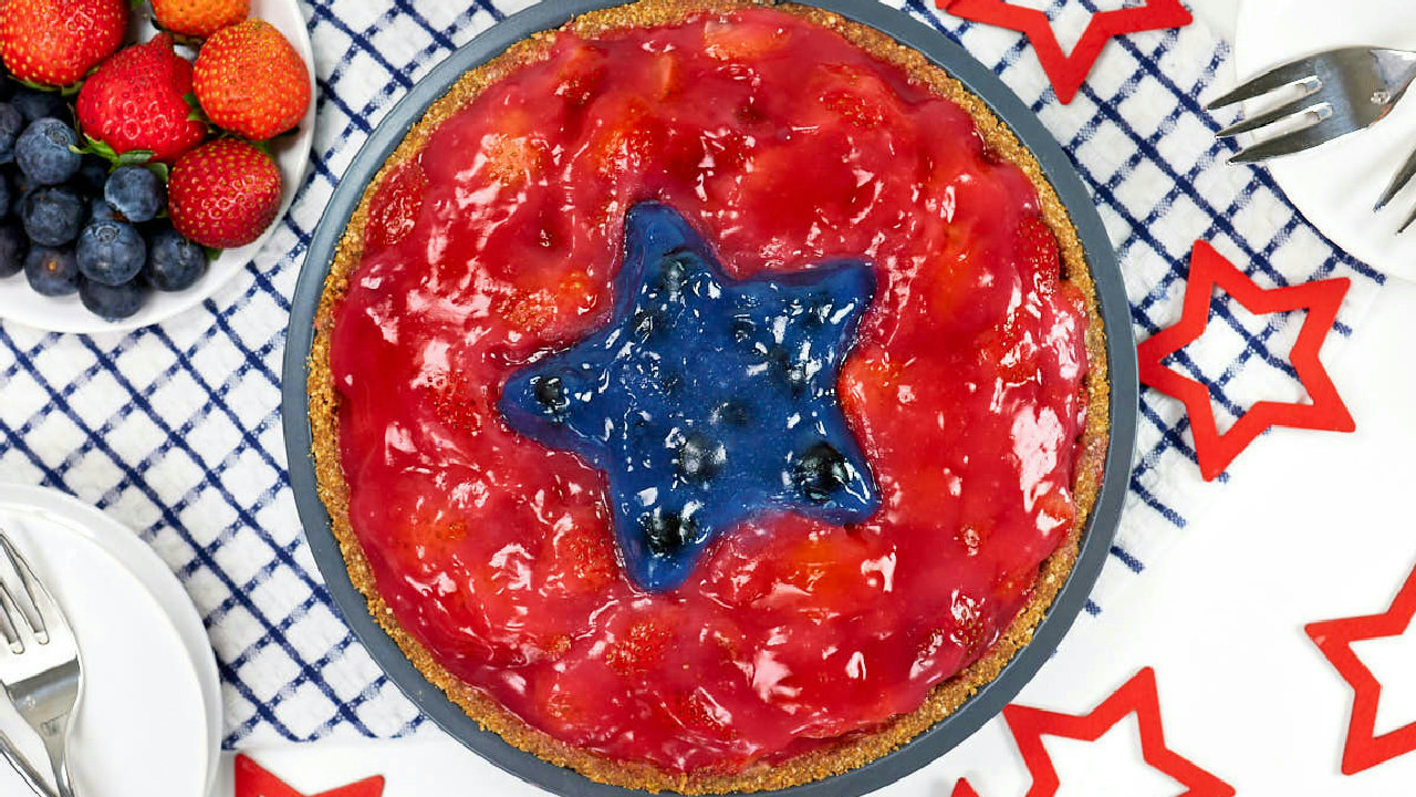 Strawberry Blueberry Pie
