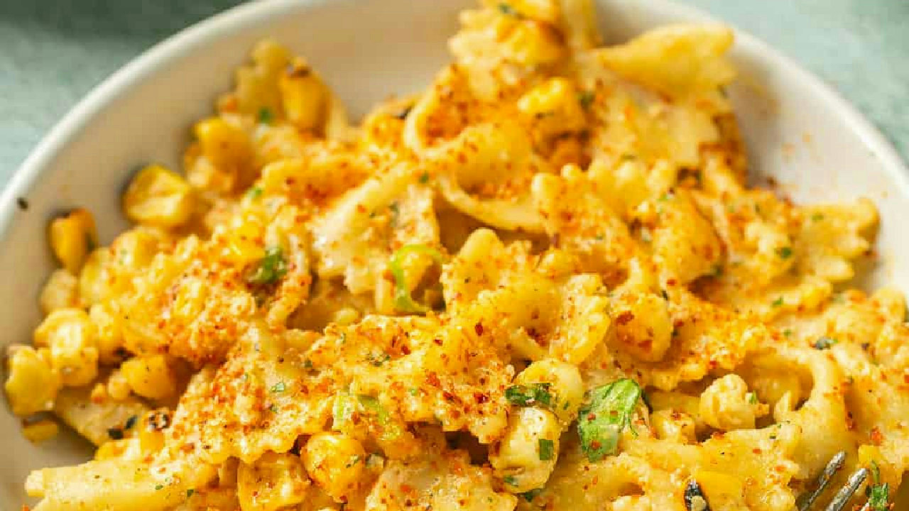 Mexican Elote Street Corn Pasta Salad