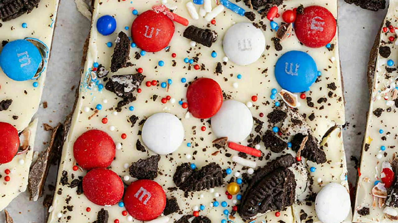 Red White and Blue Candy