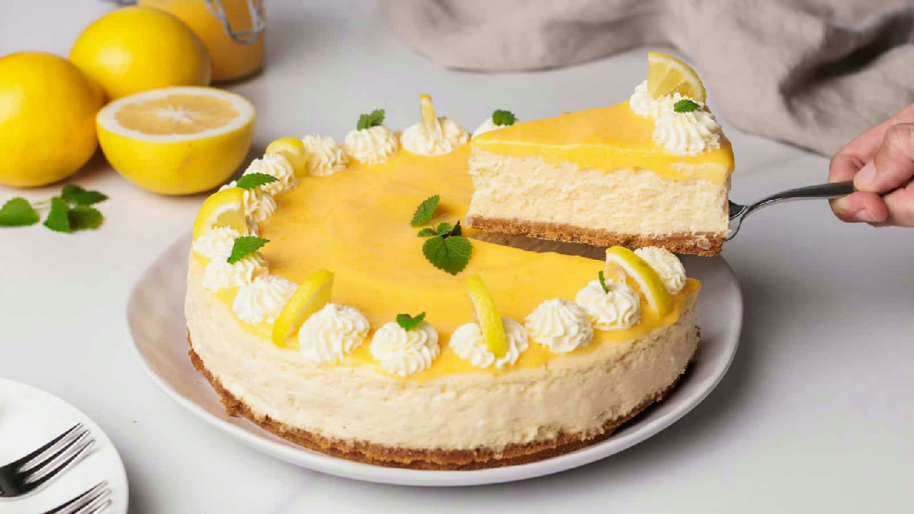 Creamy Lemon Cheesecake Creamy Lemon Cheesecake