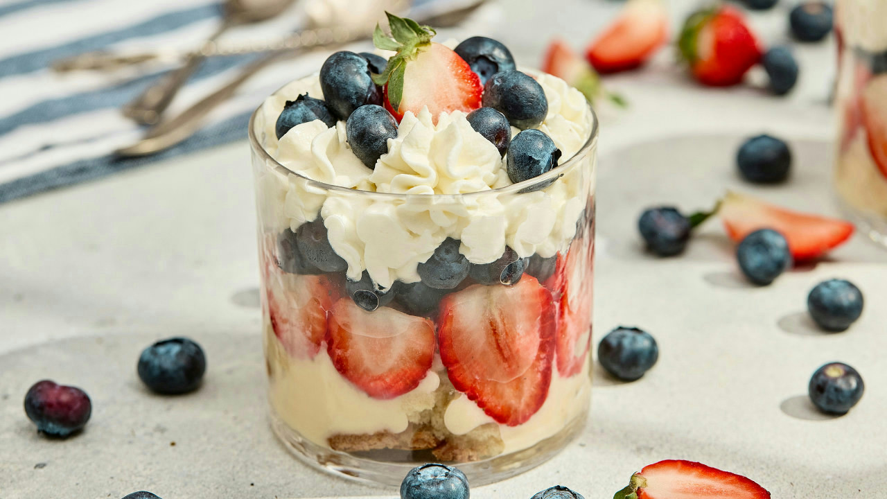 4th of July Mini Trifle