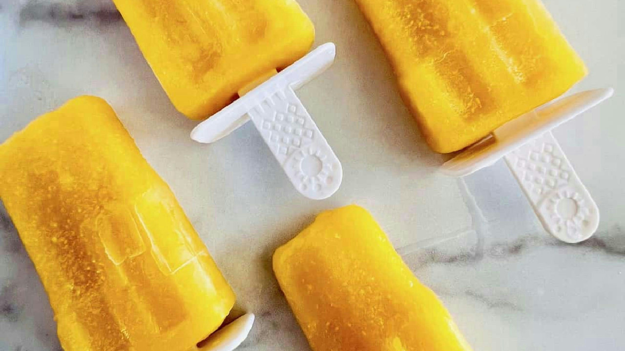 Easy Mango Popsicles Easy Mango Popsicles