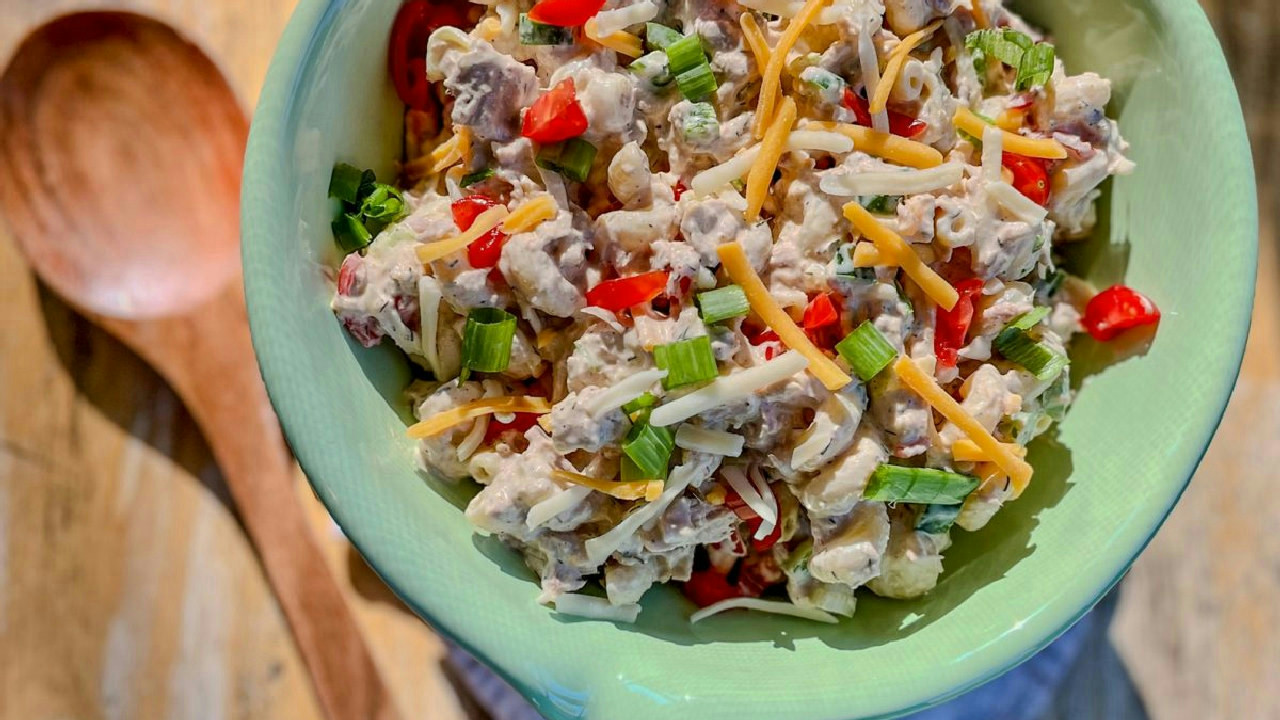 Spicy Tuna Pasta Salad