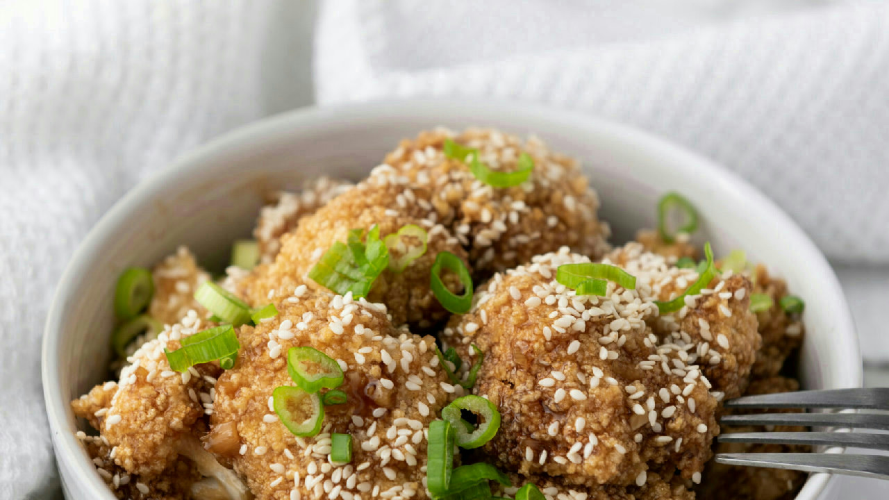 Teriyaki Cauliflower Wings