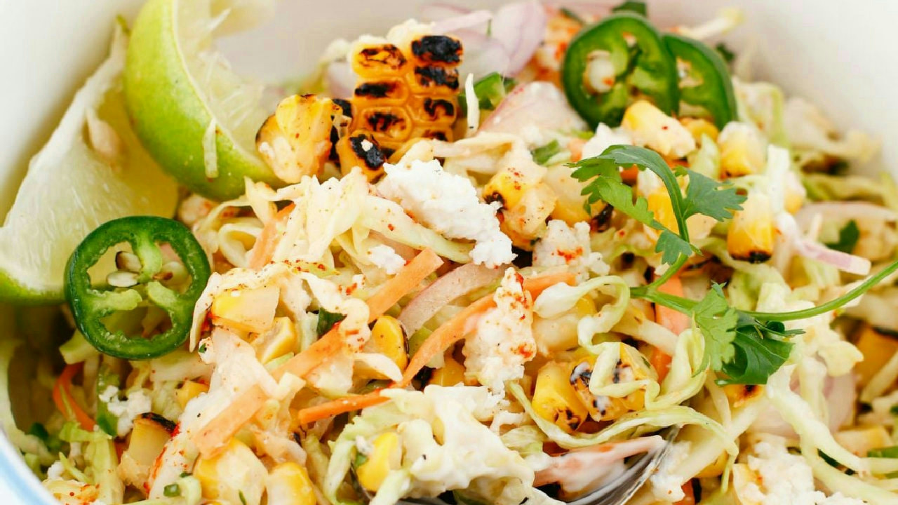 Corn Coleslaw