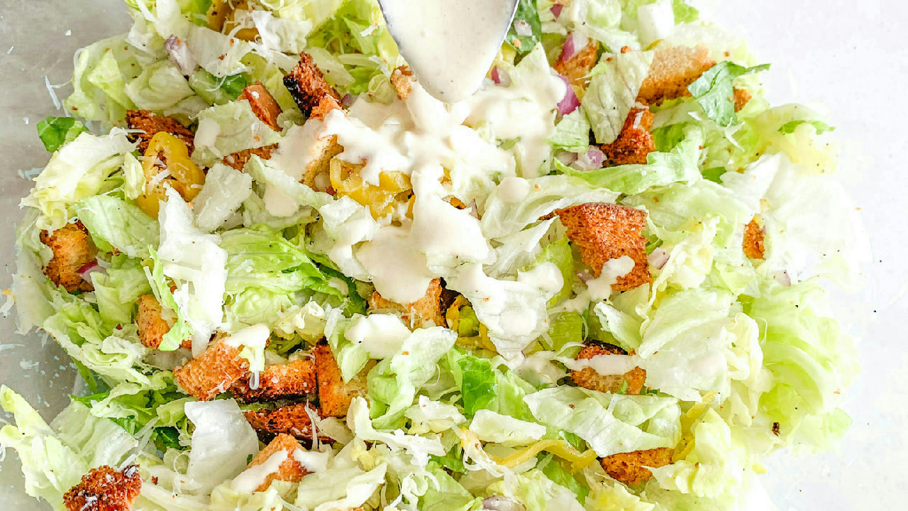 Italian Chopped Salad (Inspired by Olive Garden)