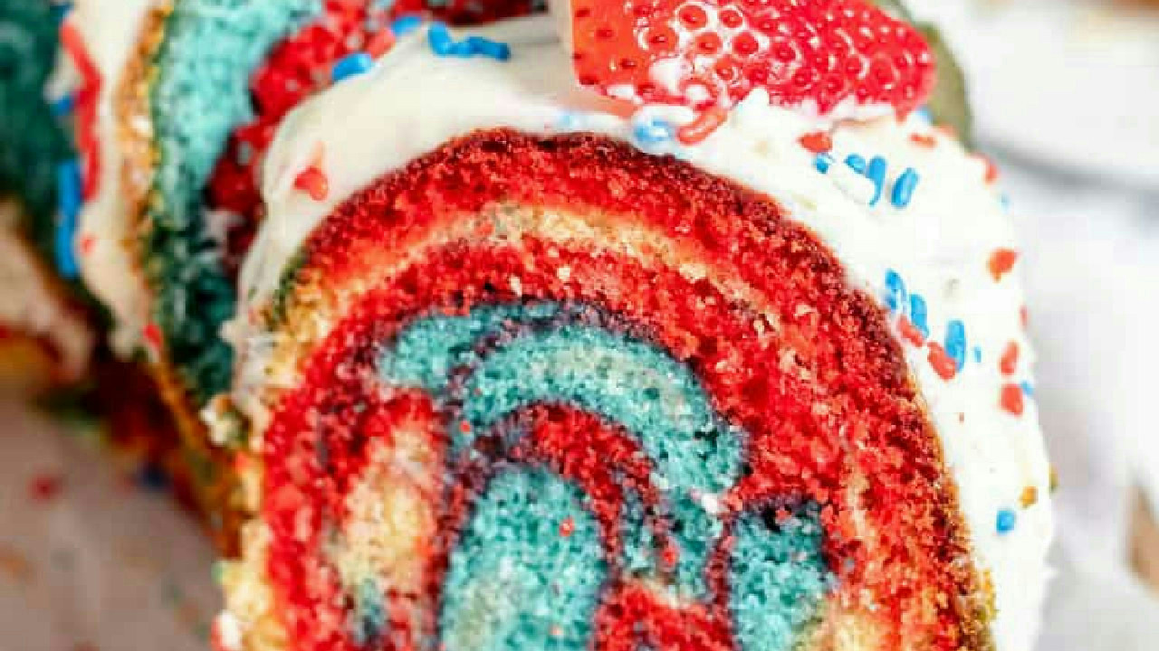 4th of July Bundt Cake