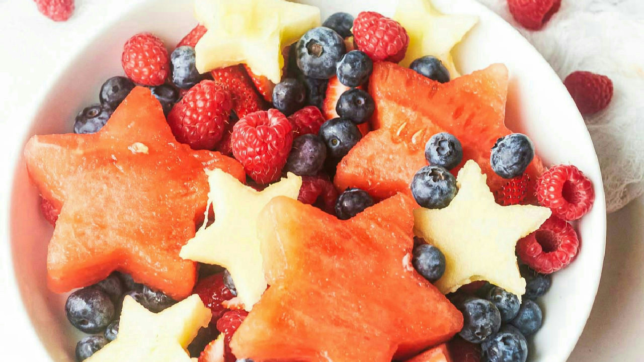 Red White And Blue Fruit Salad