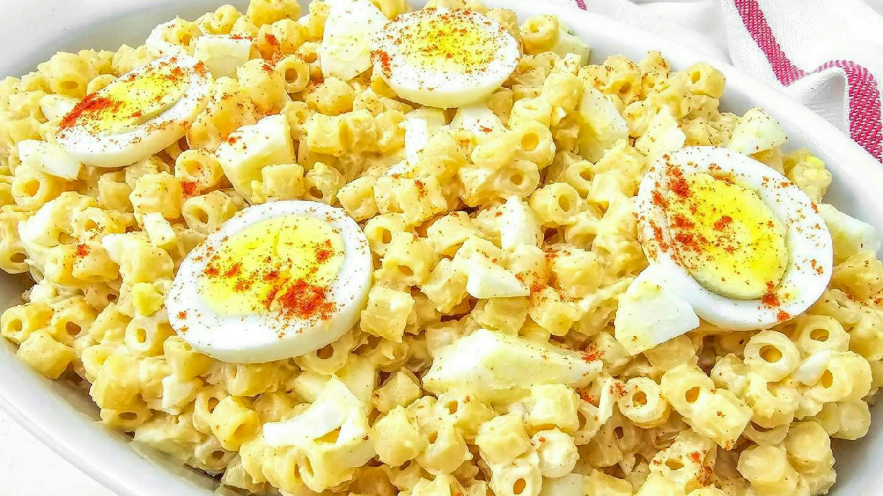 Deviled Egg Pasta Salad