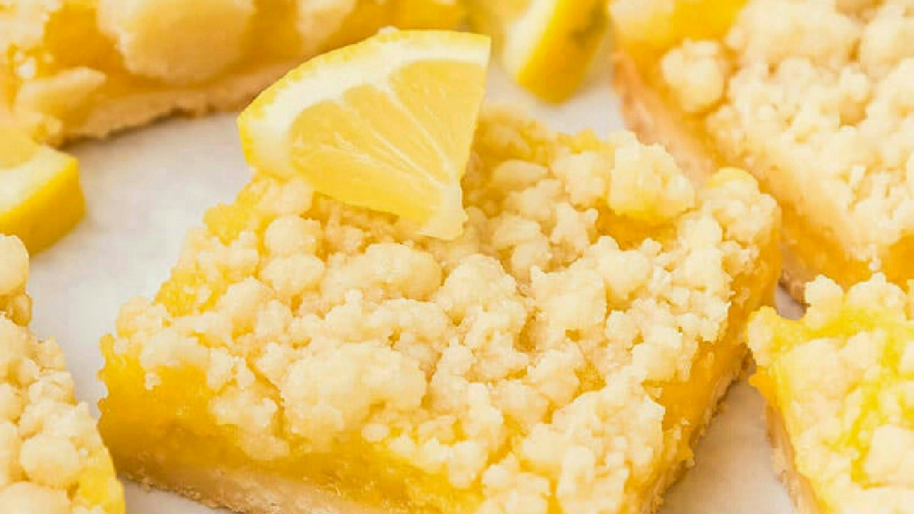 Lemon Crumb Bars Lemon Crumb Bars
