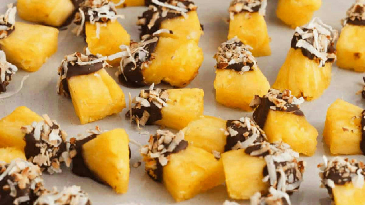 Chocolate Covered Pineapple Chocolate Covered Pineapple