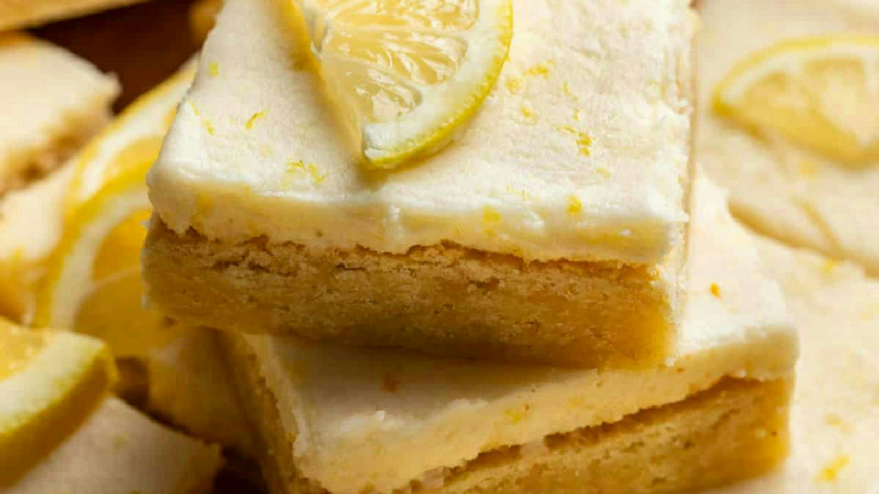 Lemon Cookie Bars Recipe Lemon Cookie Bars Recipe