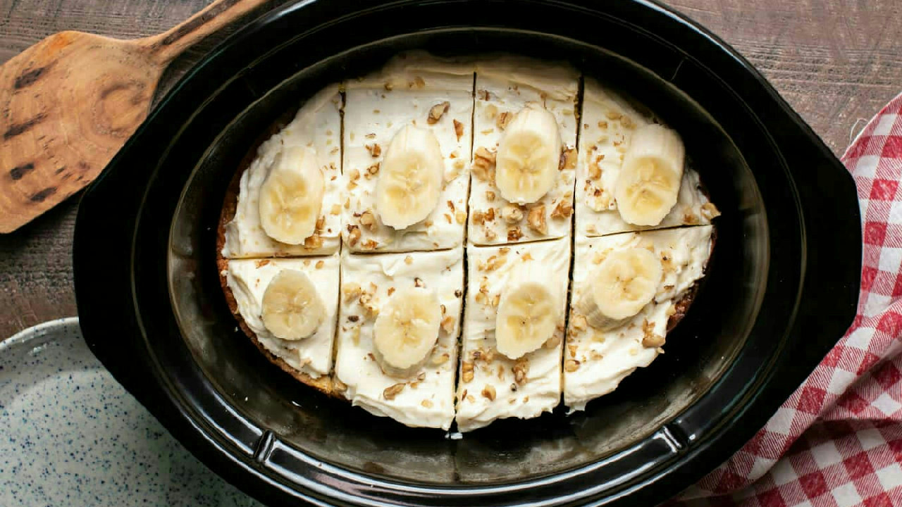 Slow Cooker Banana Nut Cake Slow Cooker Banana Nut Cake