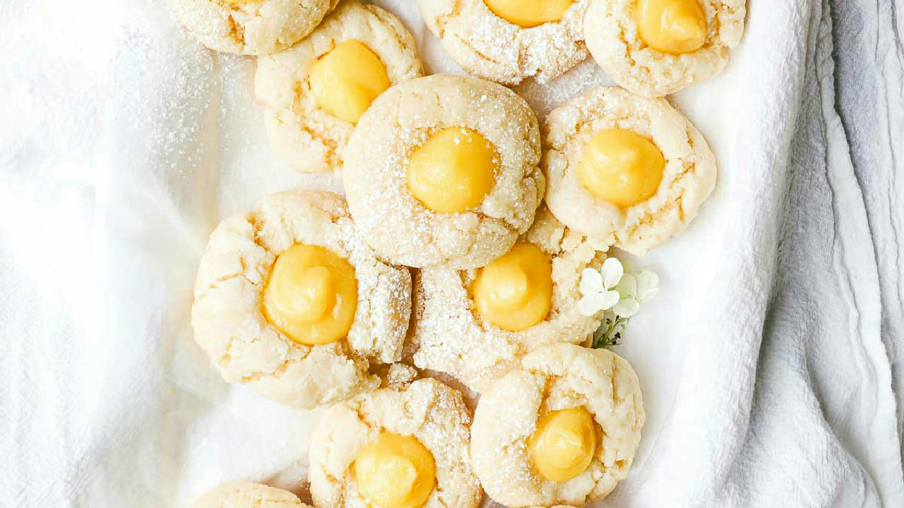 Lemon Curd Cookies Lemon Curd Cookies