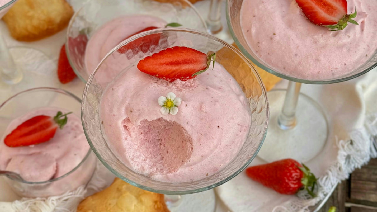 Strawberry mousse recipe 