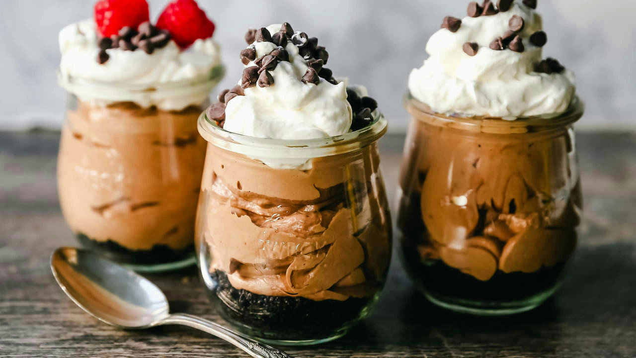 Chocolate Nutella Cheesecake Mousse