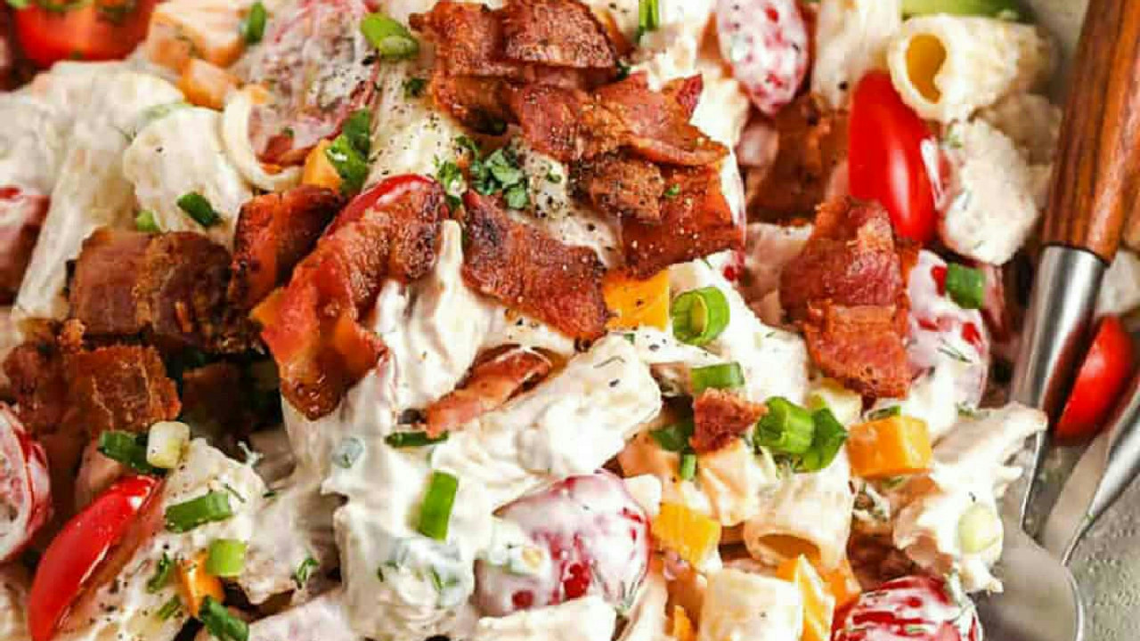Bacon Ranch Pasta Salad